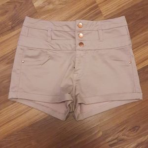 High waisted shorts